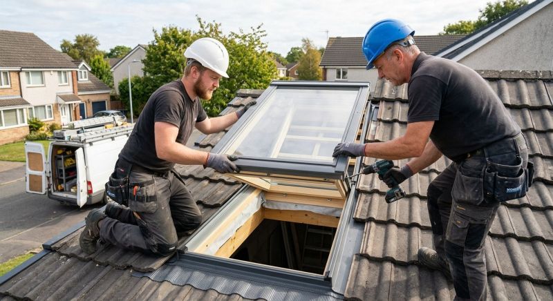Roof Skylight Installation in Gig Harbor, WA